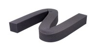 (image for) Gray Foam Weatherstrip 42 in. L x 1-1/4 in.