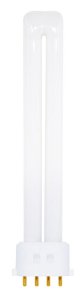 (image for) 13 watts T4 1.38 in. Dia. x 6.19 in. L CFL Bulb Warm White