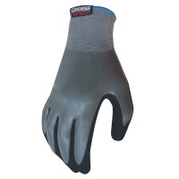 (image for) Grease Monkey XL Nitrile Waterproof Gray Dipped Gloves