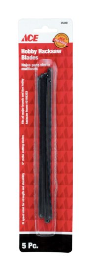 (image for) 6 in. Bi-Metal Hacksaw Blade 5 pk