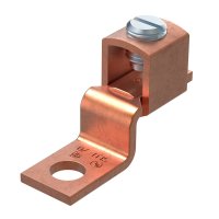 (image for) 8-2 AWG Offset Terminal Lug Copper 2 pk