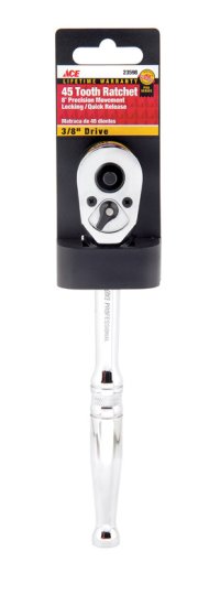 (image for) Locking 3/8 in. drive Chrome Quick-Release Ratchet 1 pc.