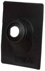 (image for) No-Calk 11 in. W x 15 in. L Thermoplastic Roof Flashing Bl