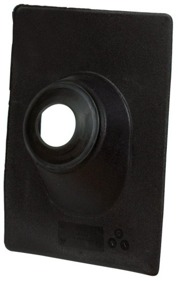 (image for) No-Calk 11 in. W x 15 in. L Thermoplastic Roof Flashing Bl
