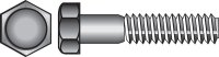 (image for) 1/2 in. Dia. x 11 in. L Zinc Plated Steel Hex Bolt 25 pk