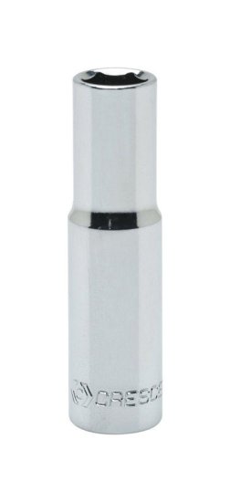 (image for) Crescent 19 mm X 3/8 in. drive Metric 6 Point Deep Socket 1 pc