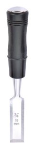 (image for) 3/4 in. W x 4 in. L Hardened Steel Wood Chisel Black