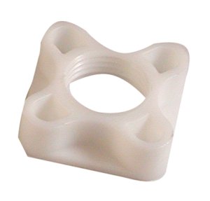 (image for) Toilet Tank Lever Nut White Plastic