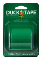 (image for) 1.88 in. W x 5 yd. L Green Solid Duct Tape