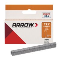 (image for) T25 1/4 in. W x 9/16 in. L 18 Ga. Round Crown Wir