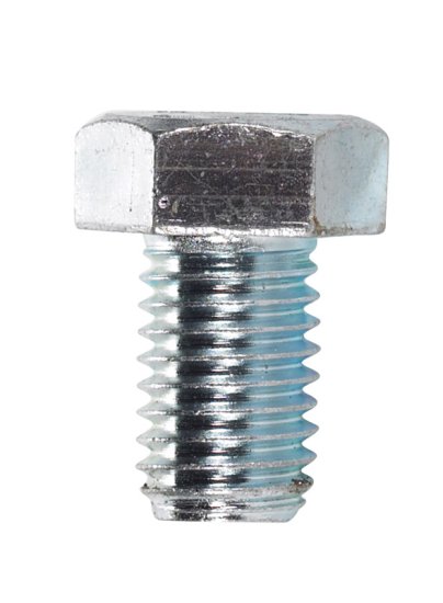 (image for) 5/8 in. Dia. x 1 in. L Zinc Plated Steel Hex Bolt 25 pk