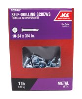 (image for) No. 10 x 3/4 in. L Phillips Wafer Head Zinc-Plated Steel Sel