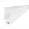 (image for) Building Products White Vinyl Door Sweep For Doors 3 ft. L x 3/