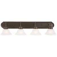 (image for) 4-Light Oil-Rubbed Bronze Vanity Light
