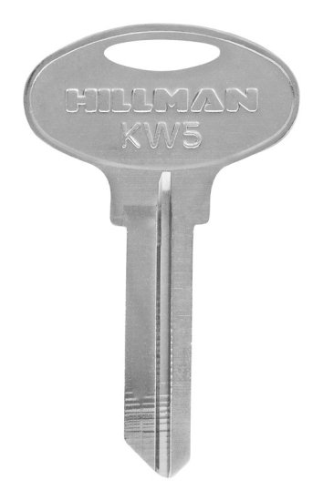 (image for) Traditional Key House/Office Key Blank 66 KW5 Single sid