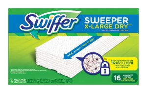 (image for) Sweeper 10 in. L Dust Microfiber Mop Refill 16 pk