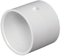 (image for) Schedule 40 3 in. Hub x 3 in. Dia. Hub PVC Repair