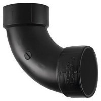 (image for) 2 in. Hub x 2 in. Dia. Hub ABS 90 Degree Elbow