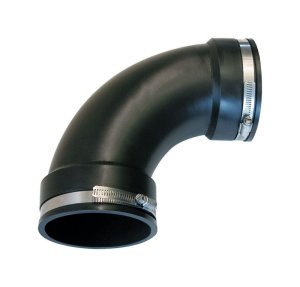 (image for) Schedule 40 4 in. Hub x 4 in. Dia. Hub PVC Elbow
