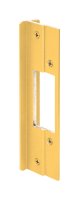 (image for) 8.438 in. H x 6 in. L Gold Extruded Aluminum Door Loc