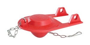 (image for) Premium Universal Toilet Flapper Red
