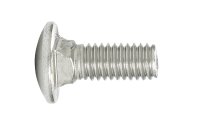 (image for) 0.375 in. Dia. x 3 in. L Stainless Steel Carriage Bolt 2