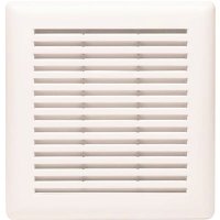 (image for) Replacement Grille in White, includes Motor and Mounting plate