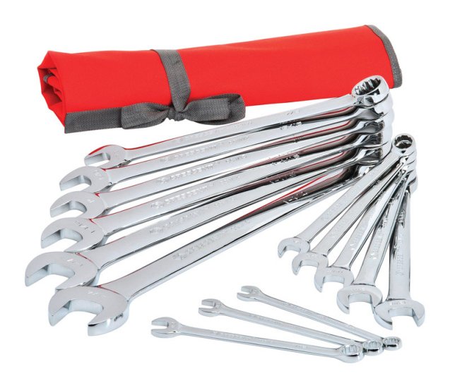 (image for) Crescent 12 Point SAE Combination Wrench Set 19.3 in. L 14 pk