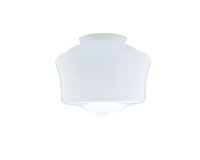(image for) Schoolhouse White Glass Lamp Shade
