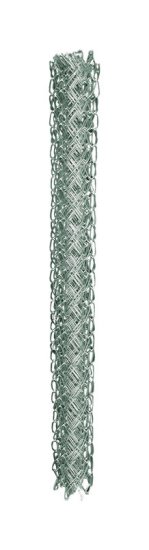 (image for) 48 in. H x 10 ft. L Galvanized Silver Metal Chain Link