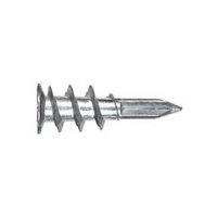 (image for) Hillman 1.5 in. L Steel Ribbed Head Drywall Anchors 100 pk