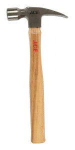 (image for) 20 oz. Smooth Face Rip Claw Hammer Hickory Handle