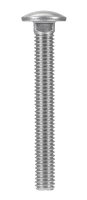(image for) 0.375 in. Dia. x 3 in. L Stainless Steel Carriage Bolt 2