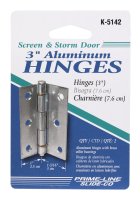 (image for) 3 in. L Natural Door Hinge 2 pk