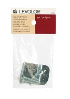 (image for) Silver Window Shade Bracket 3.3 in. W x 4.4 in. L