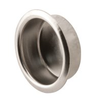 (image for) 0.8 in. L Satin Nickel Gray Steel Door Finger Pull