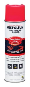 (image for) Industrial Choice Fluorescent Pink Inverted Marking Paint 17 oz