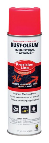 (image for) Industrial Choice Fluorescent Pink Inverted Marking Paint 17 oz