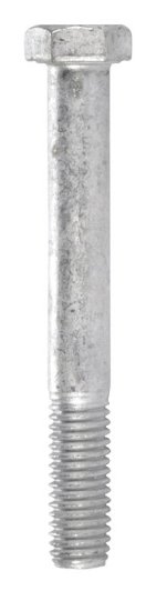 (image for) 1/2 in. Dia. x 4 in. L Hot Dipped Galvanized Steel Hex B