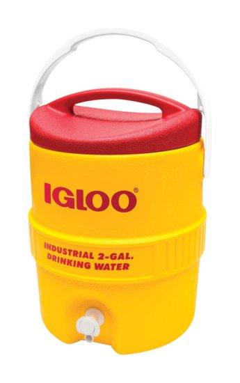 (image for) Water Cooler 2 gal. Red/Yellow