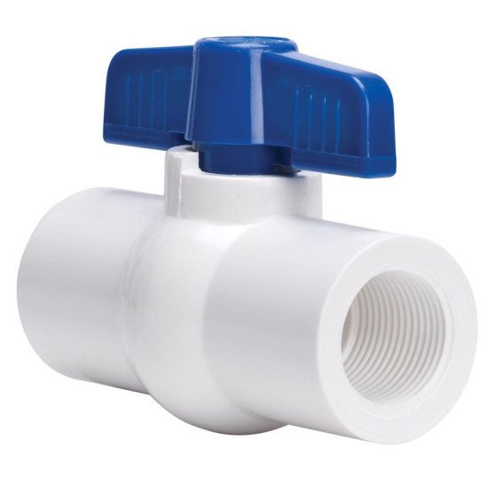 (image for) 1-1/2 in. PVC FIP Ball Valve Full Port
