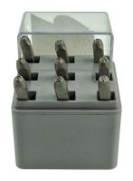 (image for) 1/8 in. Number Stamp Set 9 pc.