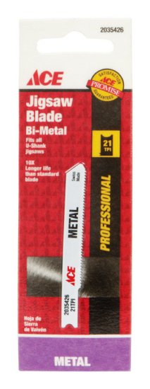 (image for) 2-3/4 in. Bi-Metal U-Shank Jig Saw Blade 21 TPI 1 pk