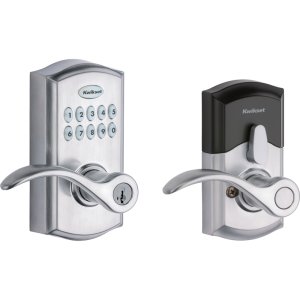 (image for) SmartCode 955 Satin Chrome Metal Electronic Touch Pad Entry Leve