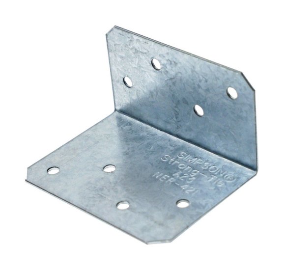 (image for) 2 in. W x 2.8 in. L Galvanized Steel Angle