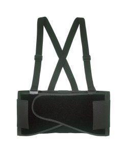 (image for) 38 in. to 47 in. Elastic Back Support Belt Black L 1 pc.