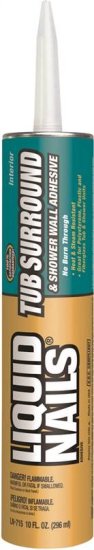 (image for) Waterborne Construction Adhesive, 10 oz