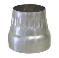 (image for) 4 in. Dia. Silver Aluminum Increaser/Reducer