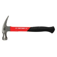 (image for) Craftsman 20 oz Smooth Face Claw Hammer 10.75 in. Fiberglass Han