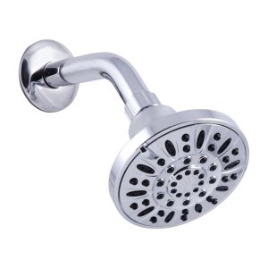 (image for) Chrome PVC 3 settings Wallmount Showerhead 1.8 gpm